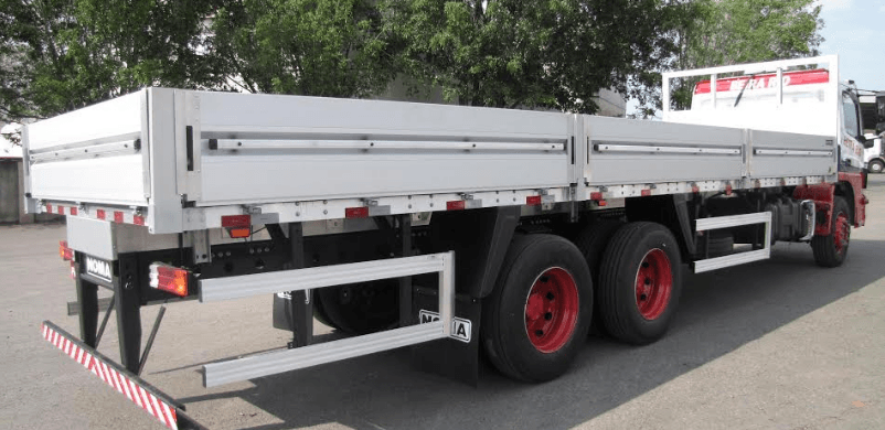 Carroceria aberta carga seca de alumínio confirma suas vantagens