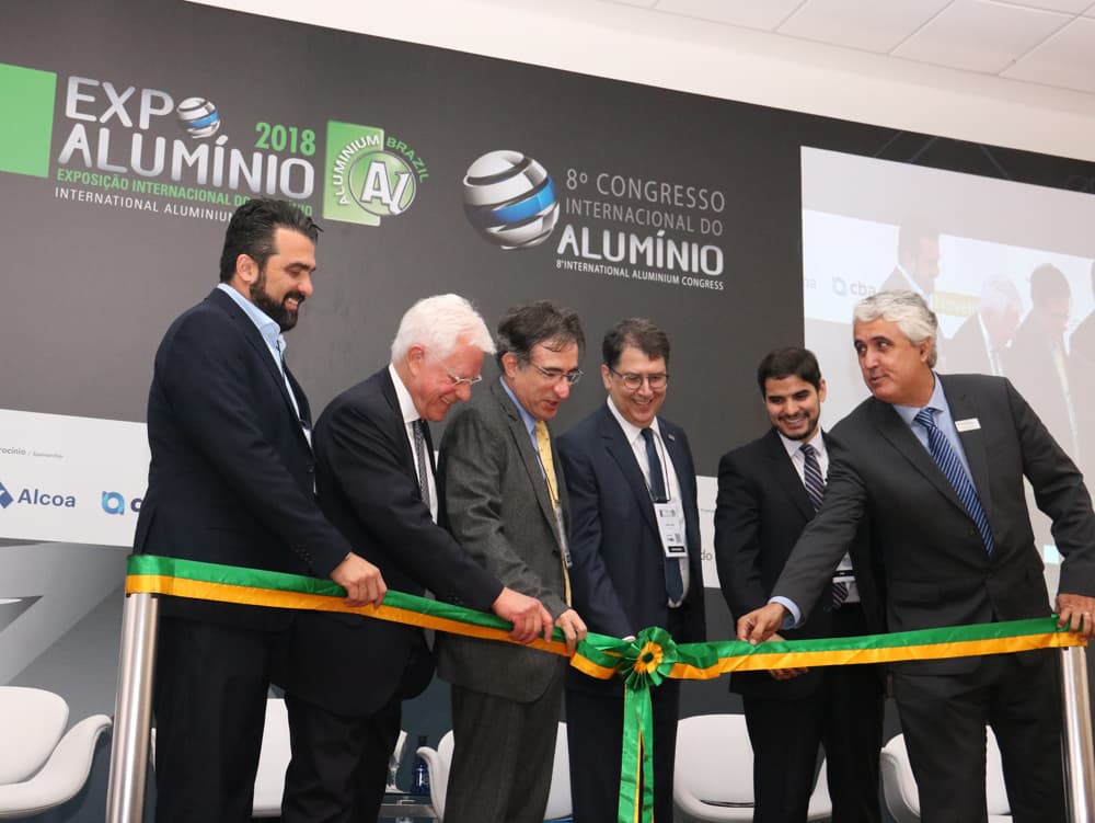 Segmento é discutido na abertura do 8º Congresso Internacional do Alumínio