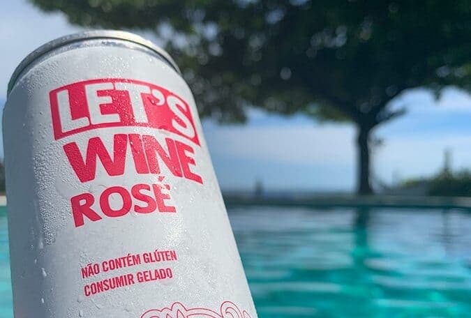 Empresa de Galvão Bueno oferece vinho em lata de alumínio