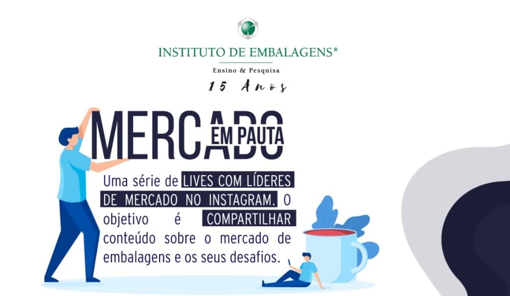 Presidente-executivo da ABAL participará de live do Instituto de Embalagens