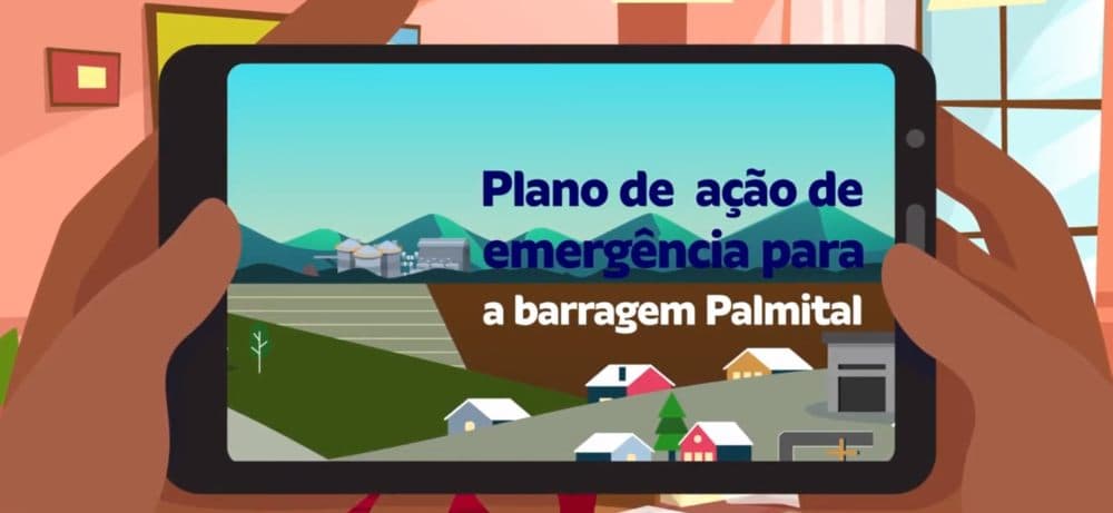 CBA desenvolve aplicativo para simulado de emergência na barragem do Palmital