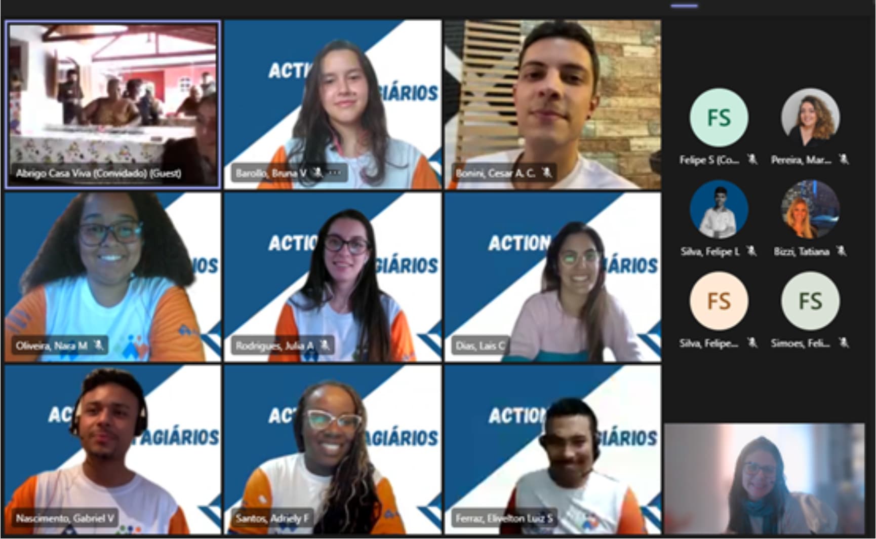 Estagiários da Alcoa promovem ação comunitária em Poços de Caldas (MG)