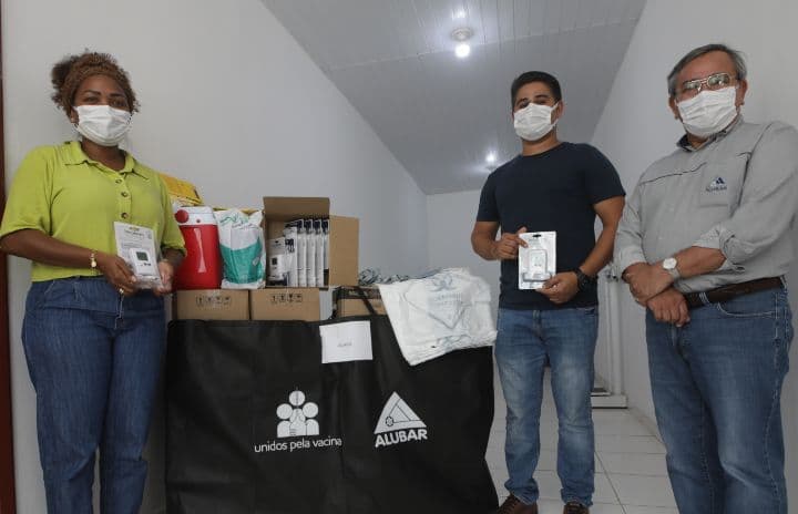 Alubar segue com doações para vacinação contra a Covid-19 no Pará