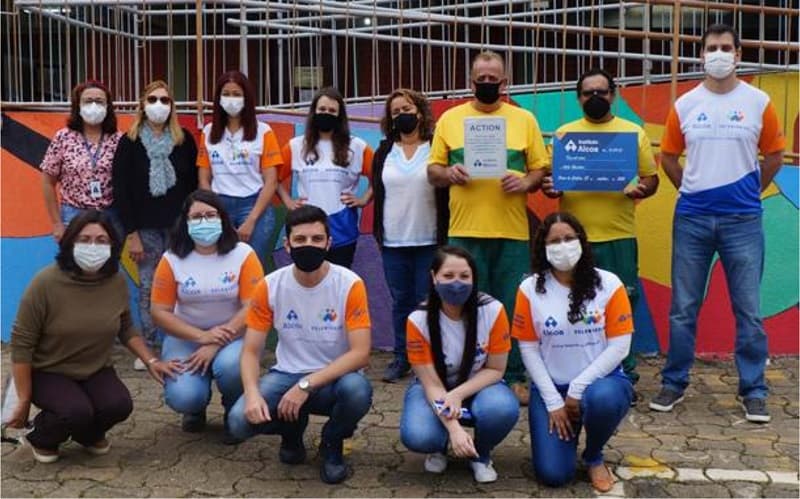 Alcoa realiza 8ª Ação Comunitária na cooperativa Ação Reciclar