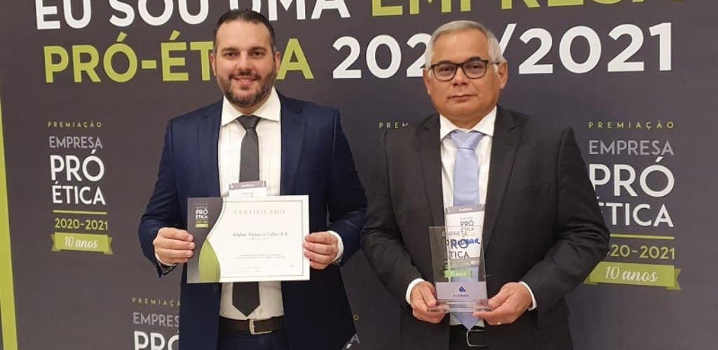 Pela terceira vez, Alubar é reconhecida pela CGU como Empresa Pró-Ética