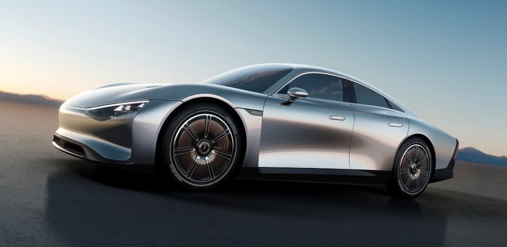 Vision EQXX, o Mercedes-Benz elétrico de alumínio que tem mil quilômetros de autonomia