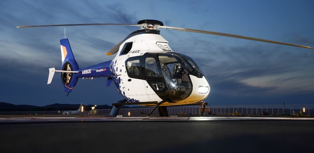 Helicóptero experimental da Airbus usa fuselagem de alumínio