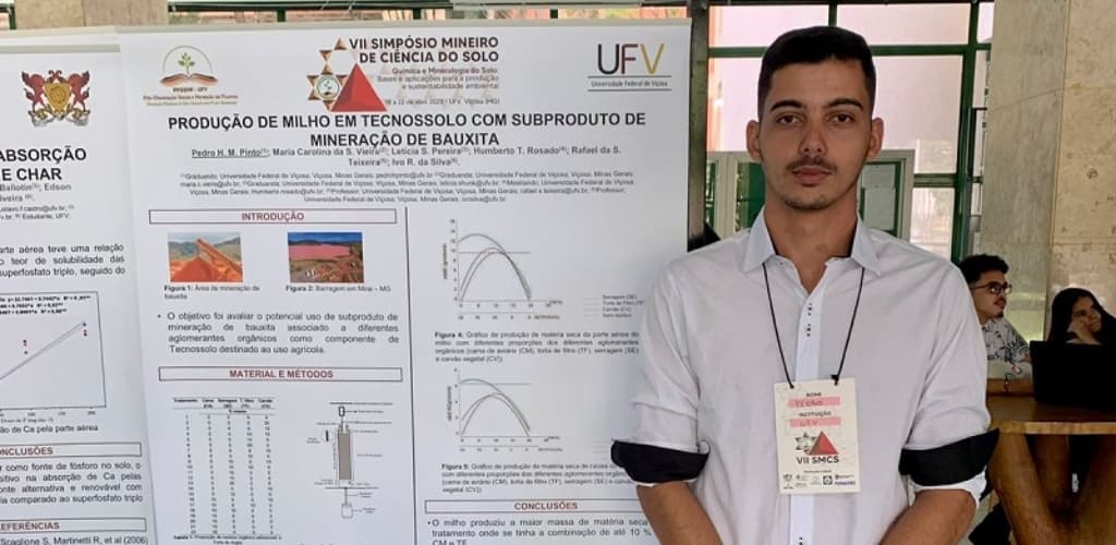 Pesquisas conduzidas pela CBA e UFV são destaques em evento científico