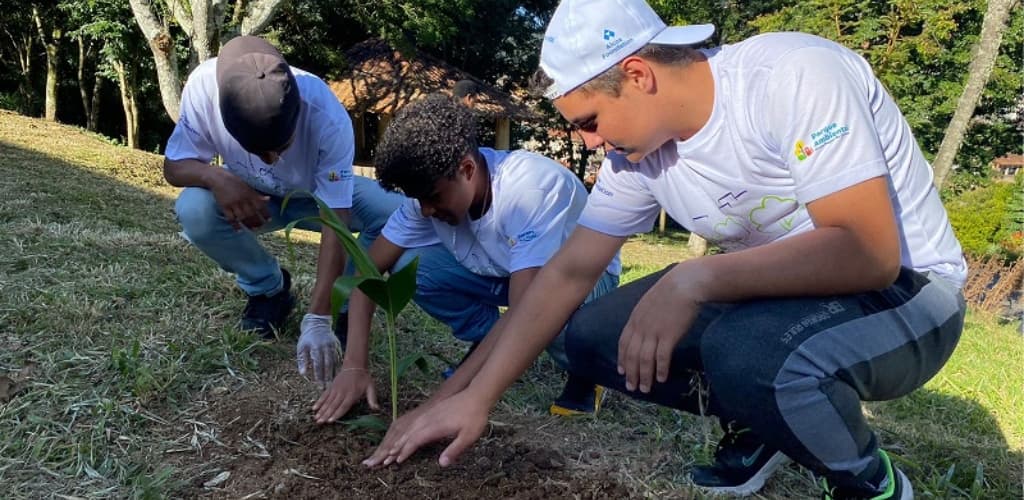 Alcoa realiza 8ª edição da Floresta de Bolso em Poços de Caldas