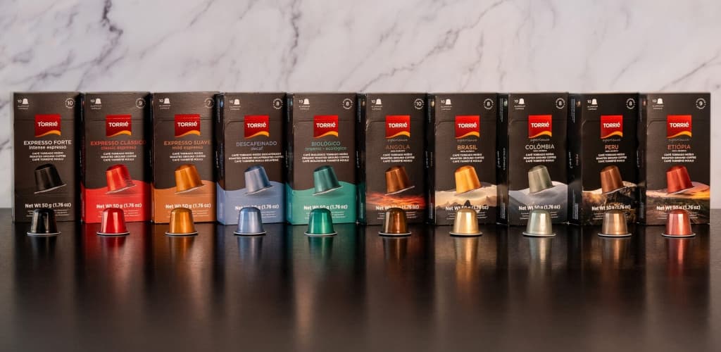 Torrié lança linha de cápsulas de café 100% de alumínio