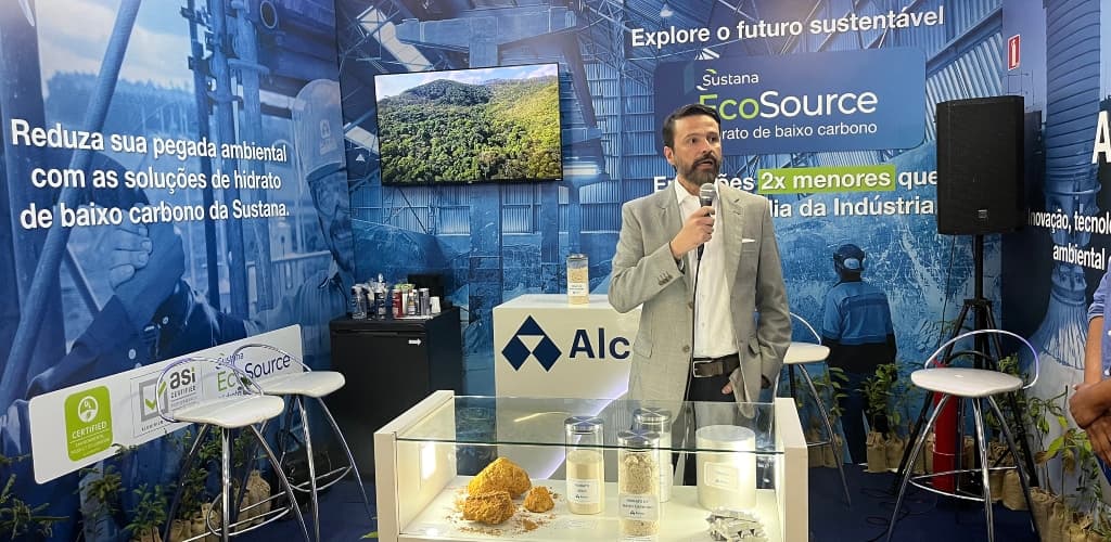 Alcoa lança hidrato de baixo carbono