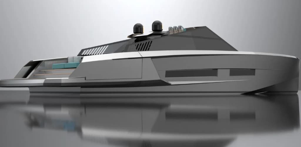 Superiate de alumínio redefine o luxo em alto-mar