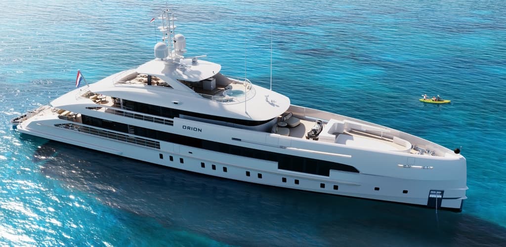 Empresa holandesa inova e apresenta superiate com casco de alumínio