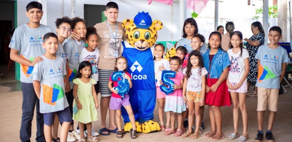 Alcoa Juruti celebra 35 anos do instituto com ação de voluntariado