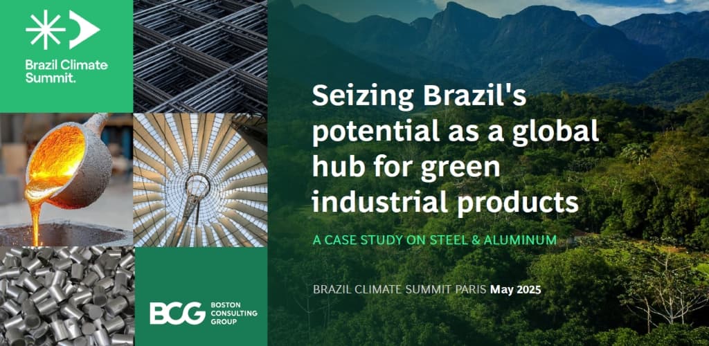 Estudo internacional mostra que o Brasil pode liderar produção mundial de alumínio verde