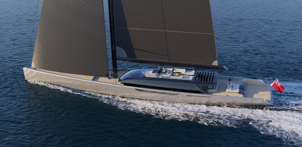 Veleiro da britânica Dixon Yacht é construído com alumínio reciclado