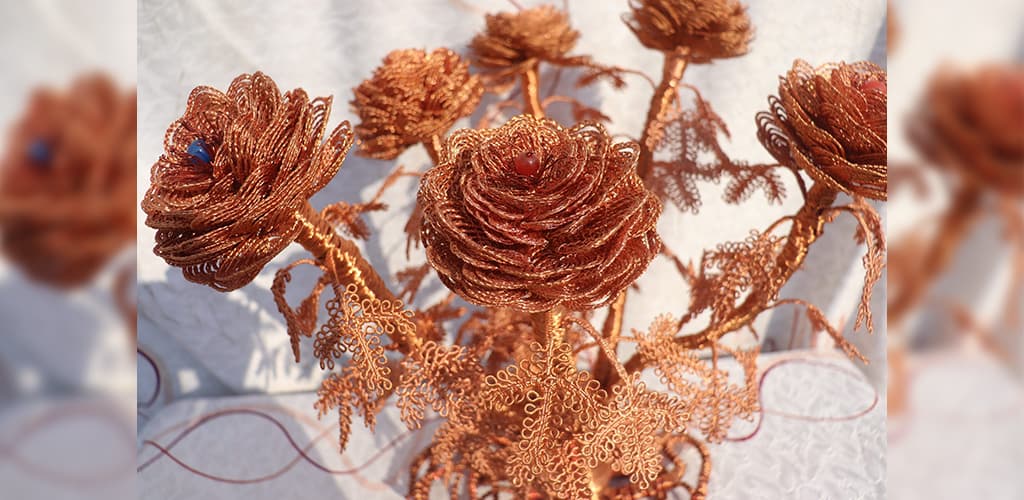 Empreendedor chinês cria peças de alumínio inspiradas em técnica tradicional de trançado