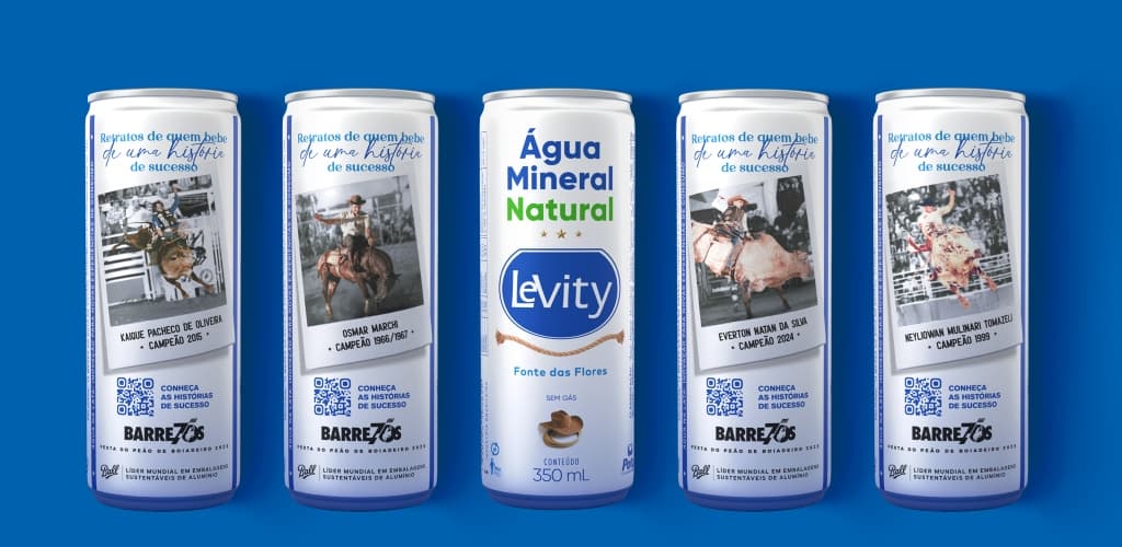 Poty lança latas de alumínio colecionáveis para a Festa de Barretos