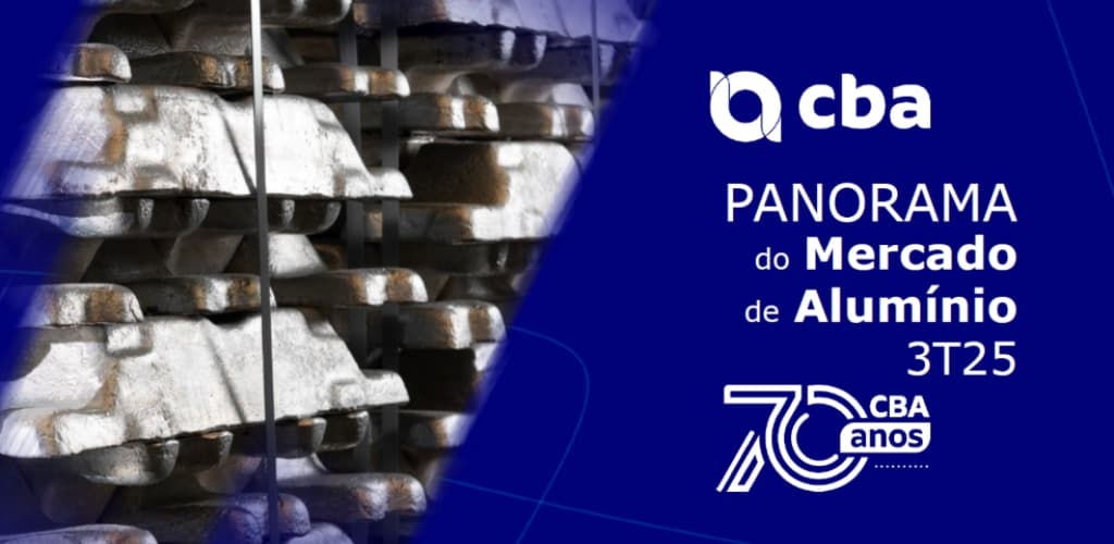 Mercado global de alumínio encerra o terceiro trimestre de 2025 com superávit