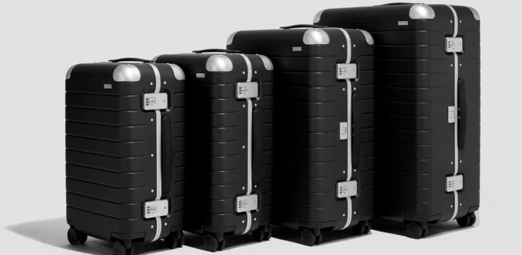 Mala de alumínio da Away Travel une design híbrido e funcionalidade