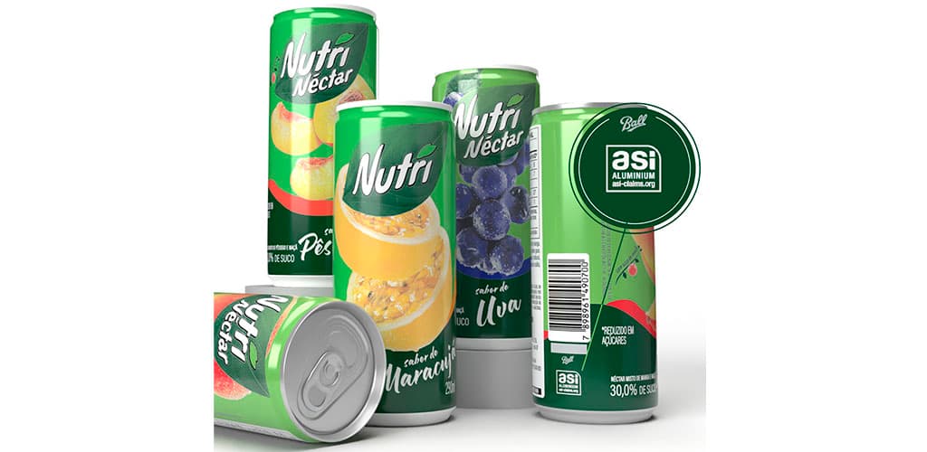 Ball e Grupo Mariza lançam primeiro suco em lata de alumínio com selo ASI