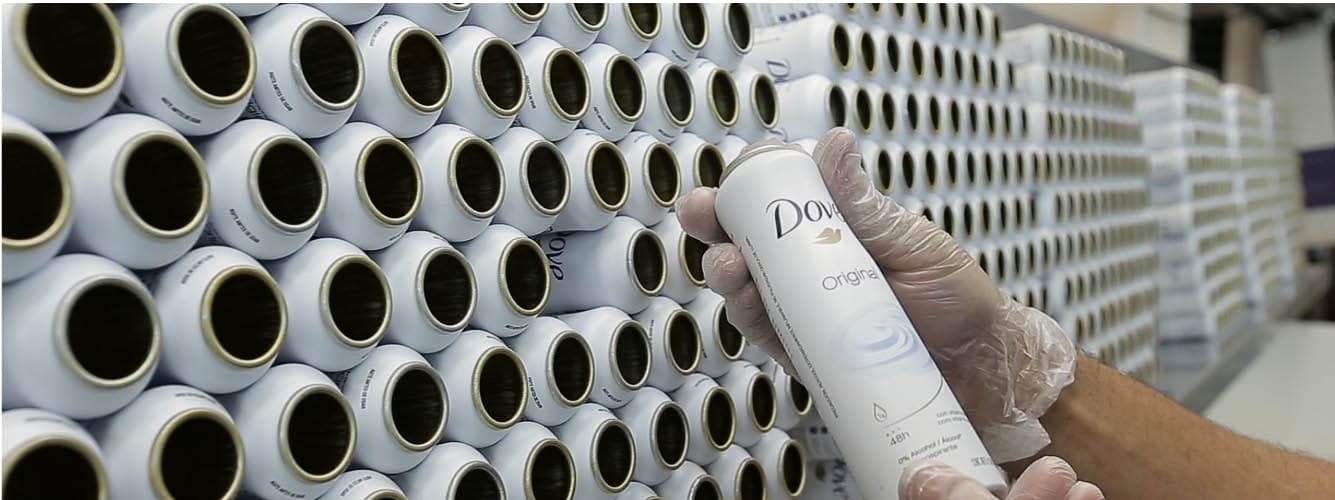 Desodorante aerossol ganha território