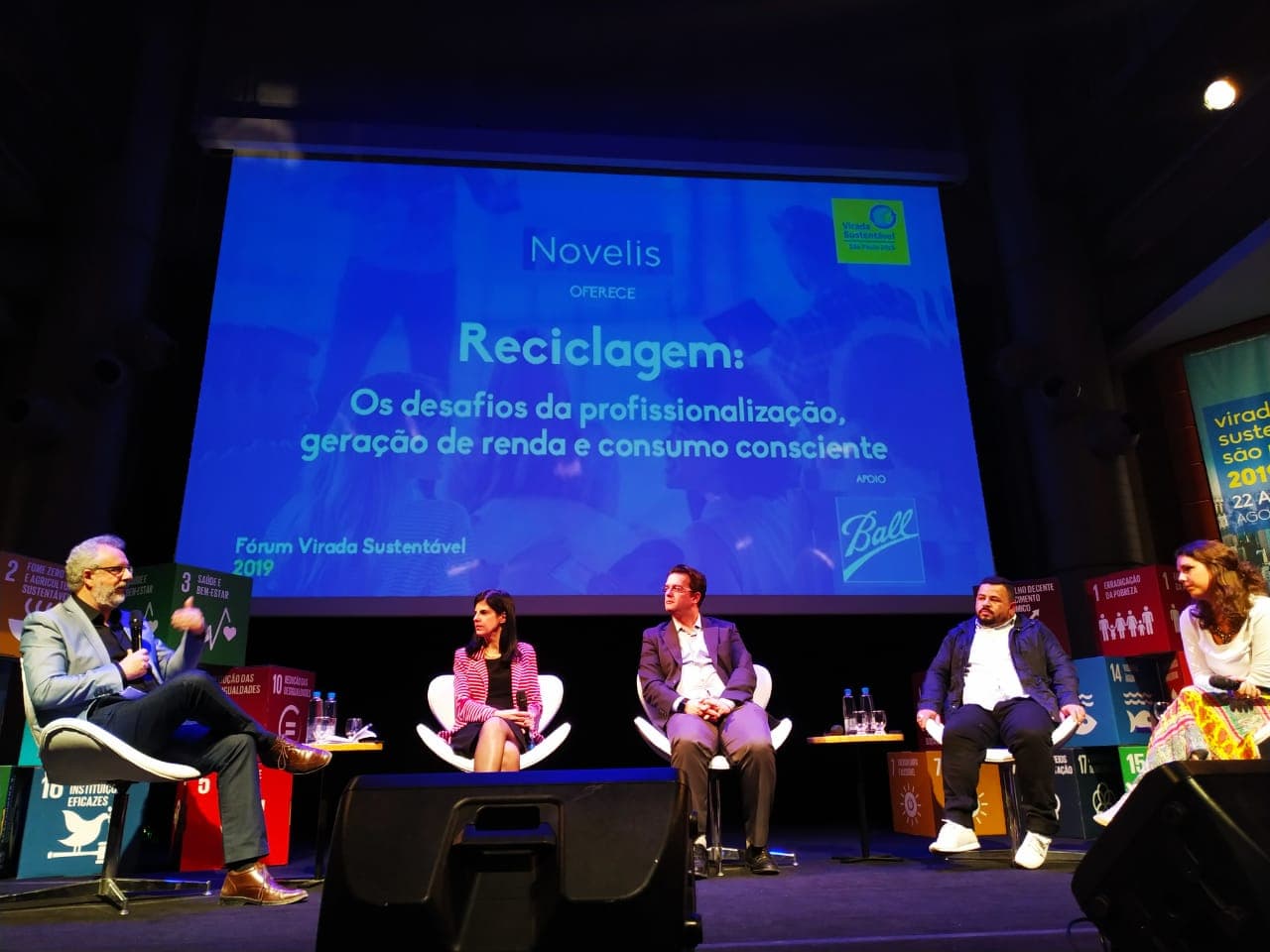Sucesso da reciclagem do alumínio é debatido na Virada Sustentável de SP
