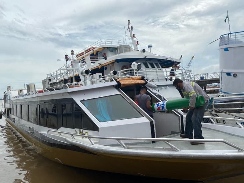 Covid-19: Alcoa transporta 200 cilindros de oxigênio para Juruti (PA) e região