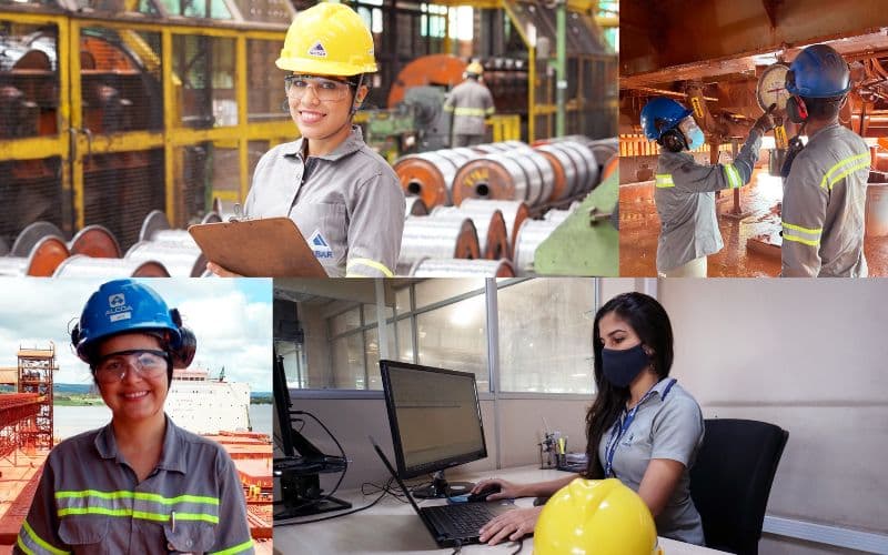 Mulheres destacam-se na indústria do alumínio no Estado do Pará