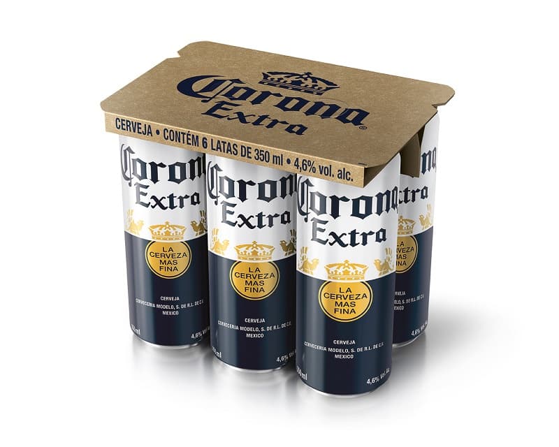 Cerveja Corona lança opção na lata de alumínio com pack inédito