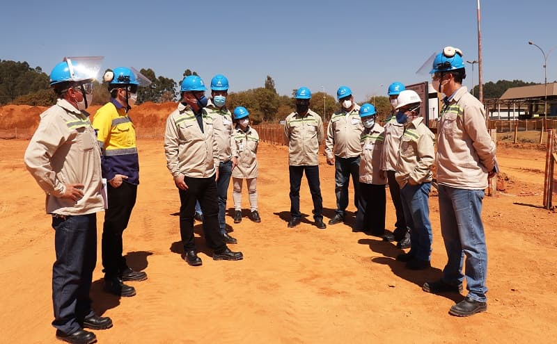 Alcoa inicia as obras do projeto Filtro Prensa em Poços de Caldas (MG)