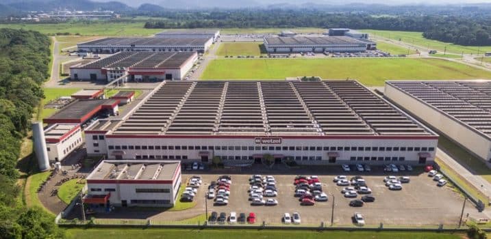 Wetzel tem crescimento de 107,4% nas vendas de produtos com alumínio