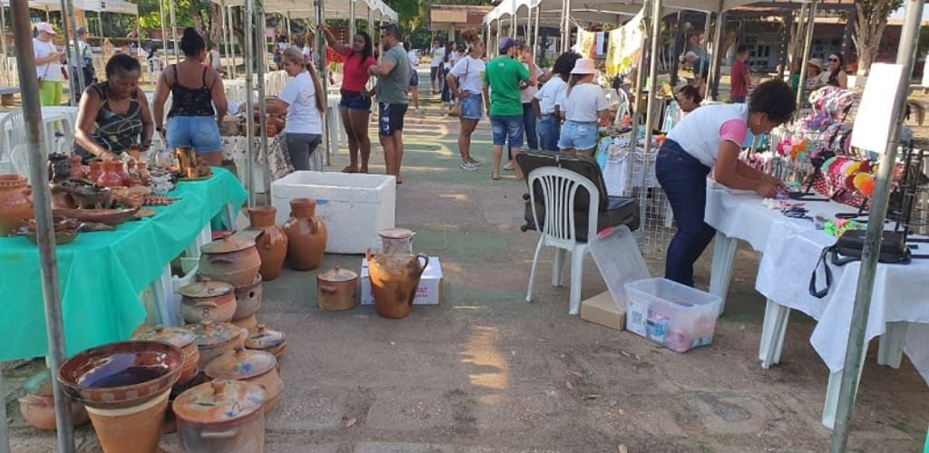 Feira de artesanato em Oriximiná (PA) é realizada com apoio de voluntários da MRN