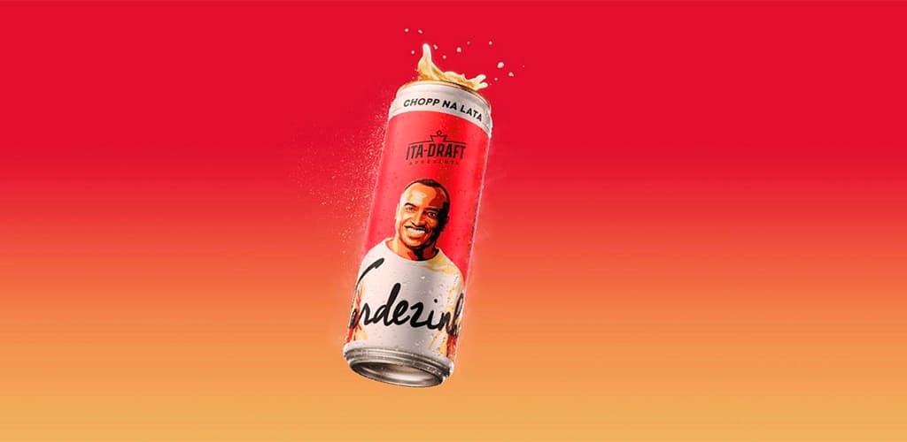 Itaipava lança chope na lata em parceria com cantor Thiaguinho
