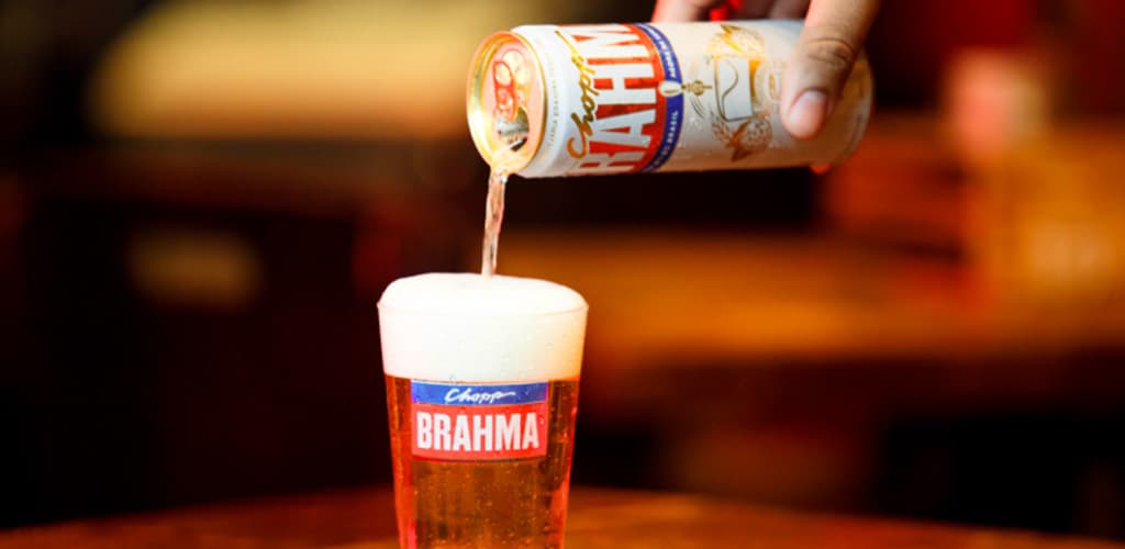 Ambev lança chope Brahma em lata de alumínio de 350 ml