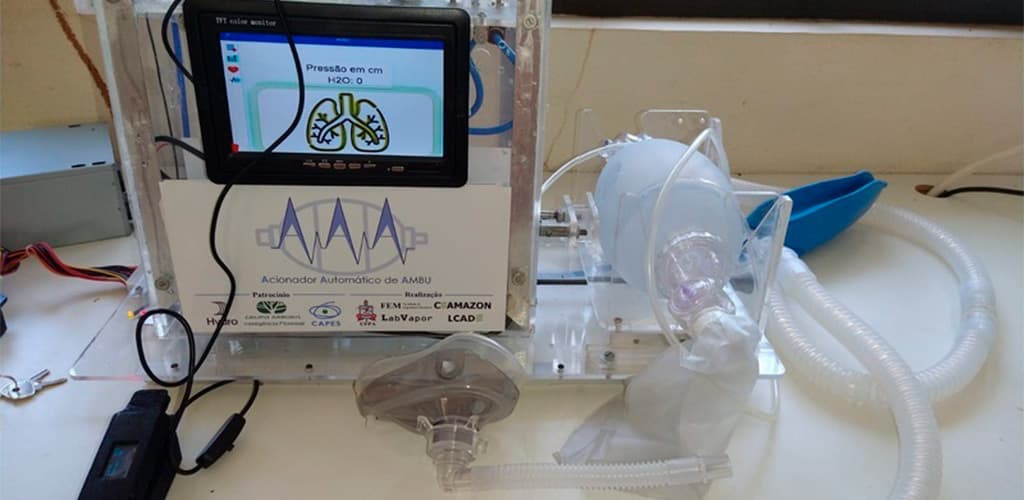 UFPA e Hydro criam aparelho auxiliar para respiradores que não utiliza energia elétrica