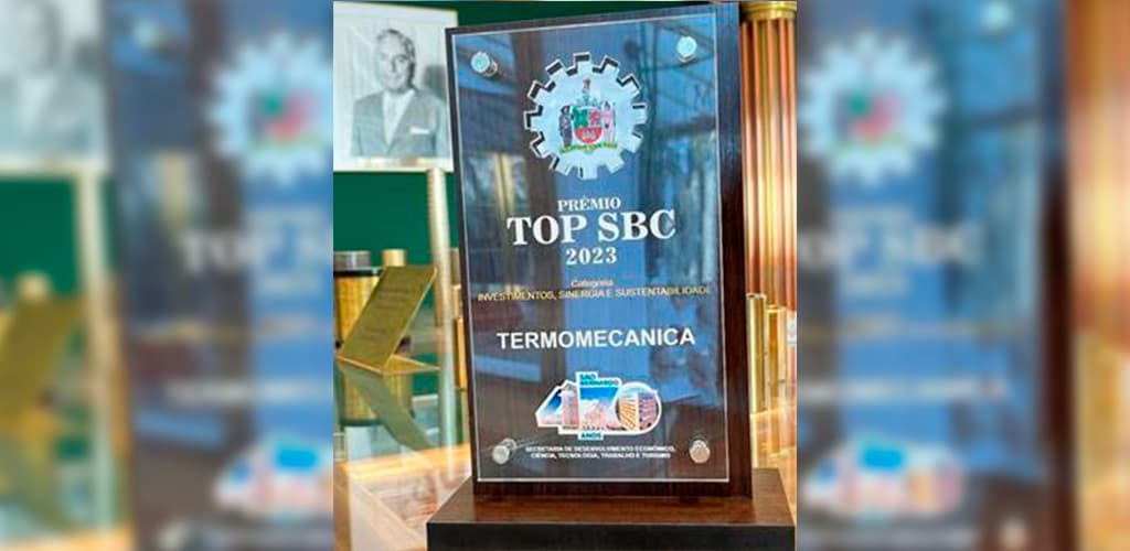 Termomecanica é homenageada por seu impacto positivo em São Bernardo do Campo e no Grande ABC Paulista