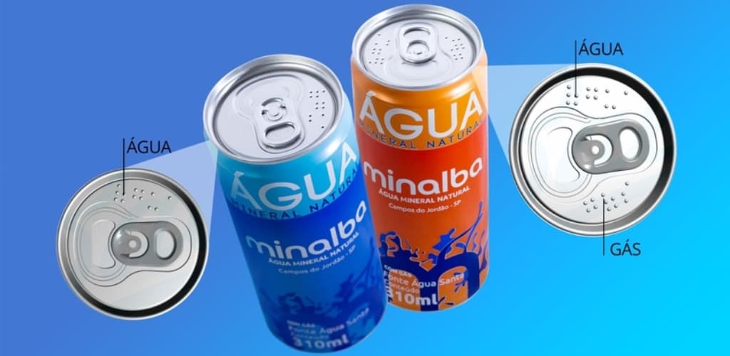 Minalba Brasil lança lata de alumínio com braille para acessibilidade