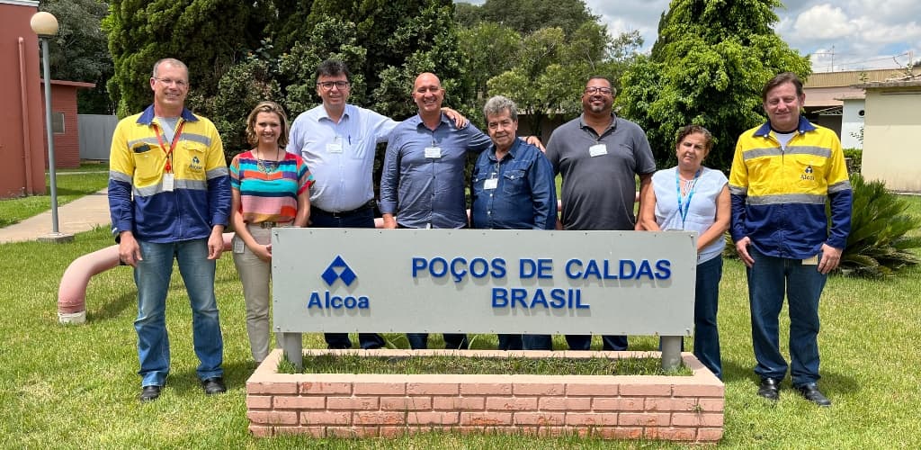 Vereadores de Poços de Caldas participam do programa Alcoa de Portas Abertas