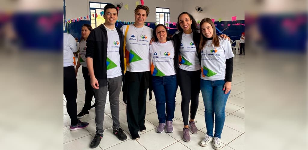 Alcoa e Instituto Alcoa celebram o Dia Internacional do Voluntário