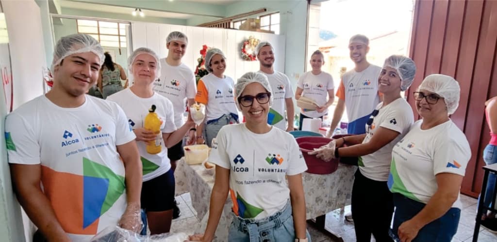 Alcoa divulga Programa Action 2024: voluntariado e transformação social em foco