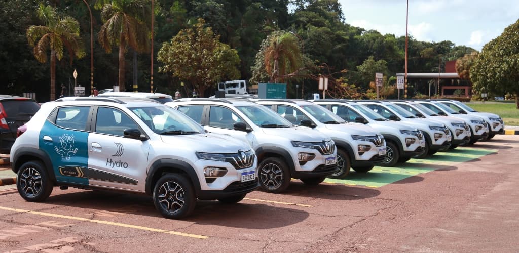 Hydro Alunorte adquire mais dez carros elétricos que contribuem com a sua estratégia de descarbonização
