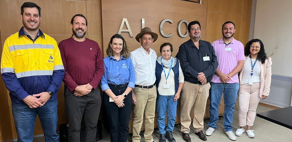 Vereadores de Caldas visitam a Alcoa e conhecem ações sustentáveis
