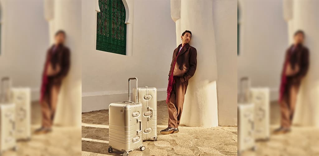 Ator Adrien Brody e Monos lançam coleção de malas de alumínio