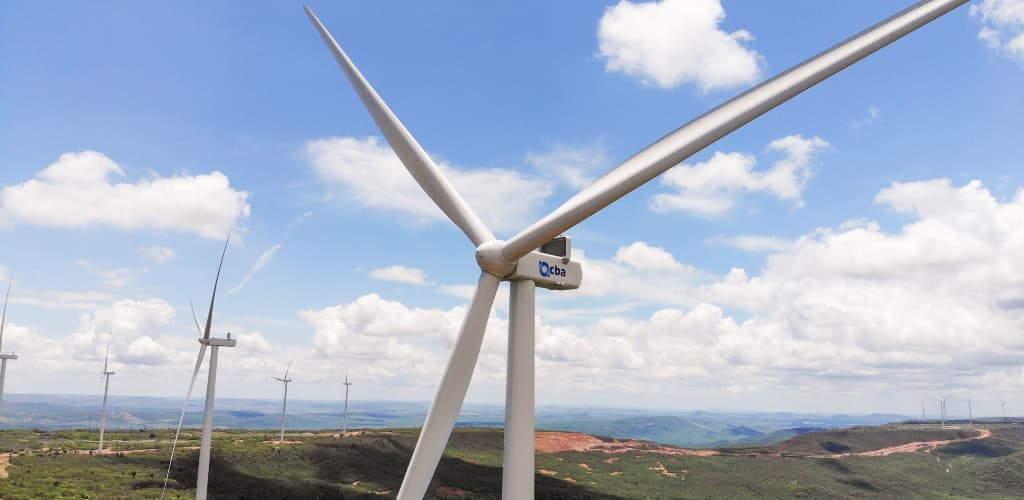 CBA conclui aquisição de ativos de energia eólica do Complexo Serra do Tigre