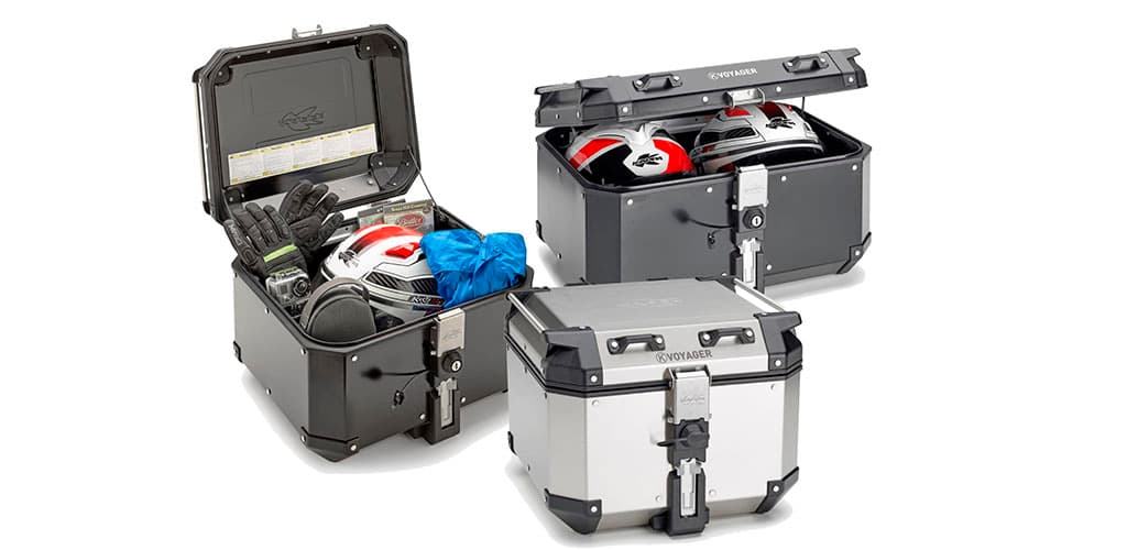 Marca italiana lança baús de alumínio