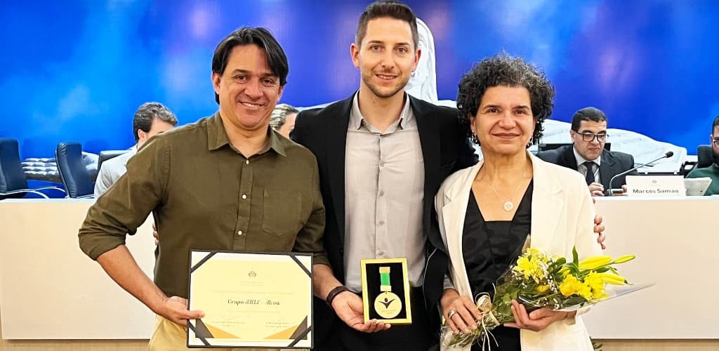 Grupo Able, da Alcoa, recebe medalha por inclusão