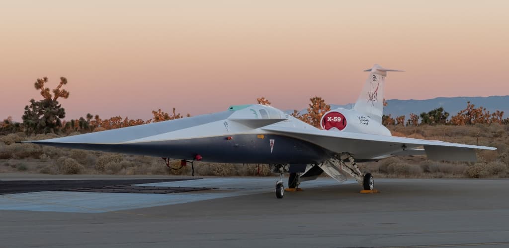 Alumínio impulsiona conquista histórica da Nasa com avião supersônico