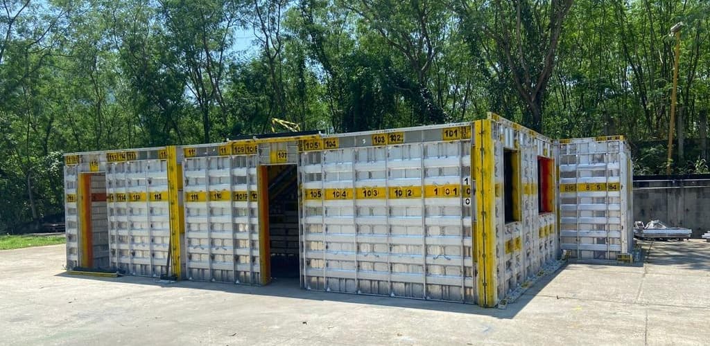 Produzido com liga de alumínio, sistema de fôrmas metálicas garante maior controle técnico na construção civil