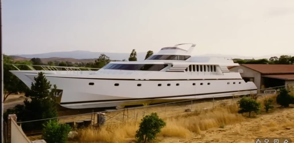 Conheça a história de um americano que construiu um iate de alumínio no quintal de casa nos anos 1990